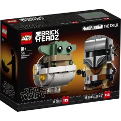 LEGO® Star Wars™ BrickHeadz 75317 Mandalorianin™ i Dziecko